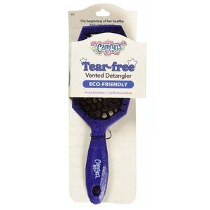 Camryns BFF Tear-Free Vented Detangler Brush Purple Eco-Friendly 100% Recyclable